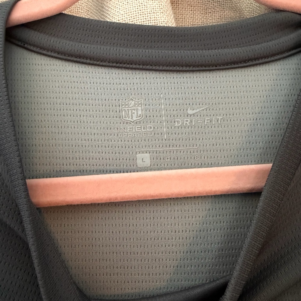 NFL Carolina Panthers Nike Dri-FIT Gray Shirt - Picture 2 of 6